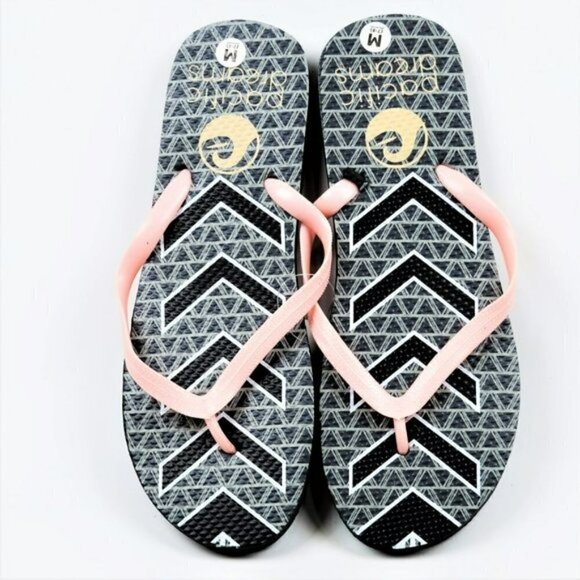 NWT Women's Pacific Dreams Beach casual Flip Flops - Picture 1 of 3